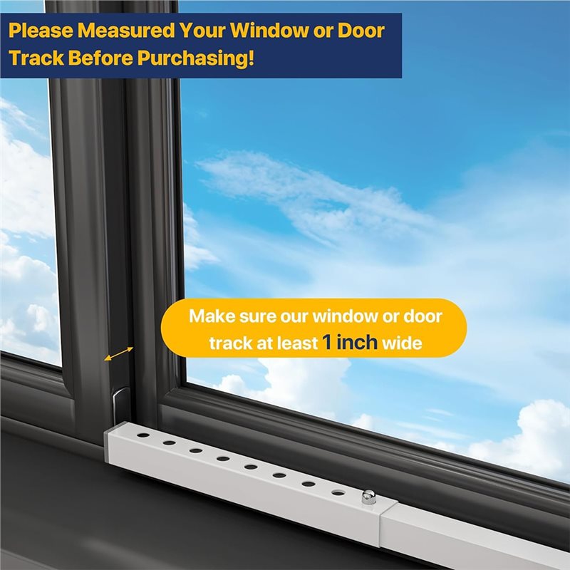 T19C 2 Peças Barra de Seguranç - Window Lock Bar avaliação e preço