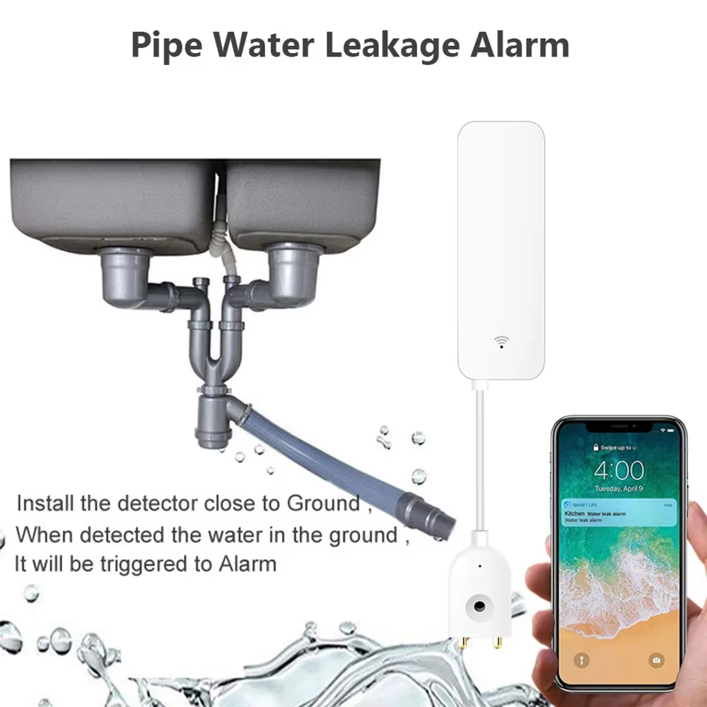 Sensor de Vazamento de Água Zi - Water Alarm Sensor avaliação e preço