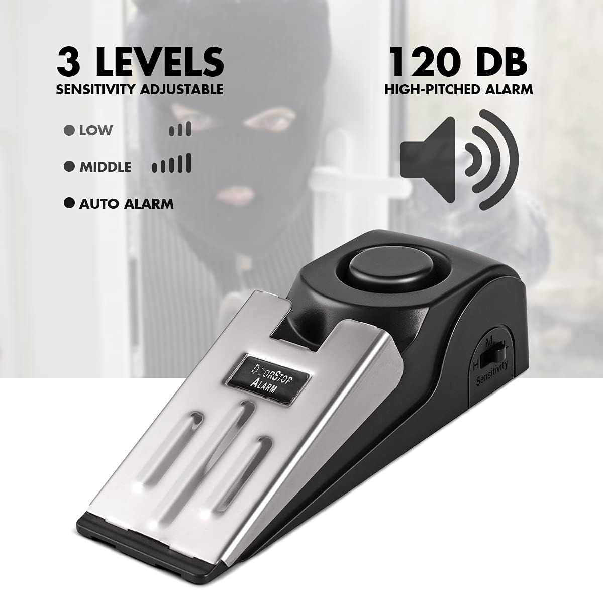 Alarme de parada de porta, rol - Door Stop Alarm avaliação e preço