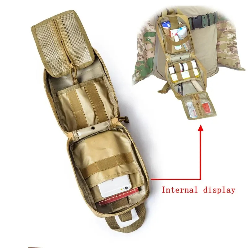Kits táticos de primeiros soco - First Aid Bag Kit avaliação e preço