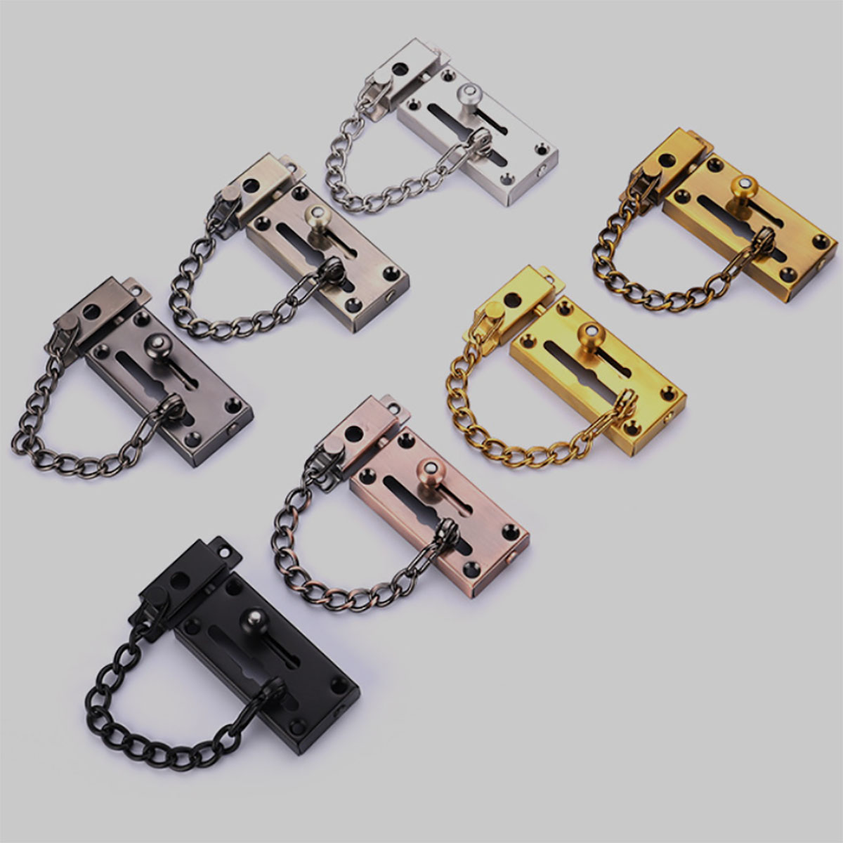 Nova fechadura de porta de aço - Security Chain Door avaliação e preço